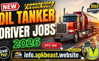 New Oil Tanker Driver Jobs 2026