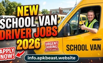 New School Van Driver Jobs 2026 - Infoapkbeast