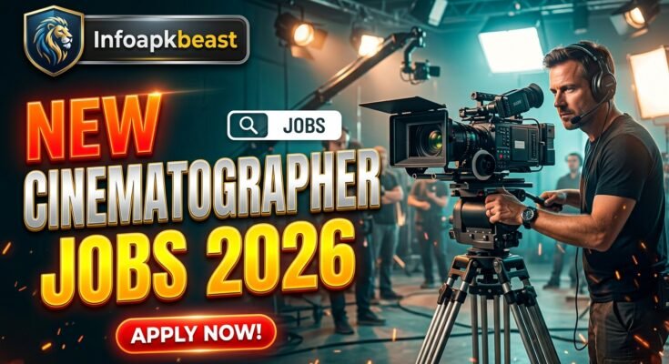 New Cinematographer Jobs 2026 - Infoapkbeast