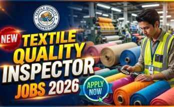 New Textile Quality Inspector Jobs 2026
